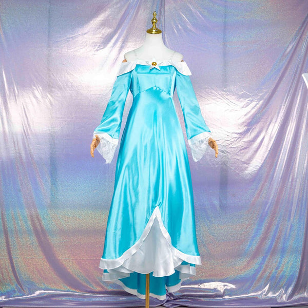 Princess Rosalina Cosplay Dress Super Mario cosplay costume