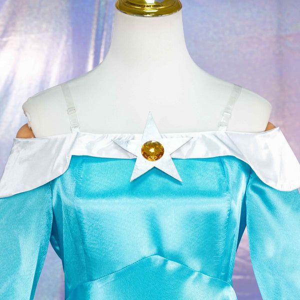 Princess Rosalina Cosplay Dress Super Mario cosplay costume