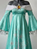 Celestial Princess Star Gown Cosplay Costume Fantasy Blue Dress