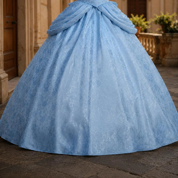 Women’s Fairytale Princess Inspired Ball Gown | Luxury Blue Cosplay Dress, Gothic Party Costume, Halloween Cosplay Party Outfit, Gothic Gown