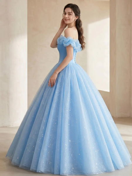 Custom Butterfly Tulle Quinceanera Ball Gown Sweet 15 Dress Princess Prom Evening Party Dress Formal Luxury Gown 2026