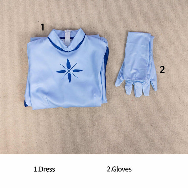 Angelic Seraphim Style Polyester Dress Cosplay Outfit Themed Party Halloween Role Play Events