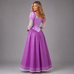 pink satin dress long Stretch Satin Long Dress With Wrap-Over Slit And Lace-Up Back main image 0