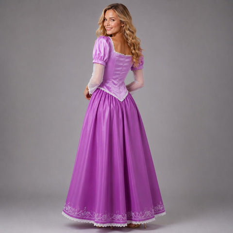 purple elsa dress Frozen Elsa Dress, Princess Elsa Costume Adult – Mermaidcosplay
