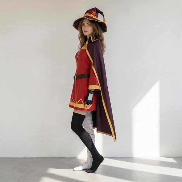 Fantasy Wizard Style Costume | Anime Inspired Cosplay Set | Character Convention Costume | Halloween Outfit