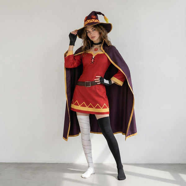 Fantasy Wizard Style Costume | Anime Inspired Cosplay Set | Character Convention Costume | Halloween Outfit