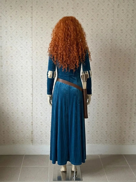 Brave Princess Merida Costume +wig