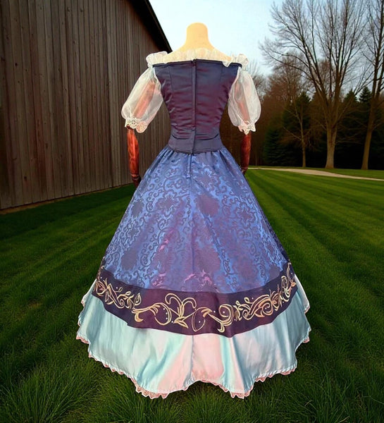 Ariel Inspired Princess Dress for Women, Little Mermaid Costume, Disney Bound Outfit, Cosplay Dress, Birthday Party Gown, Princess Dress