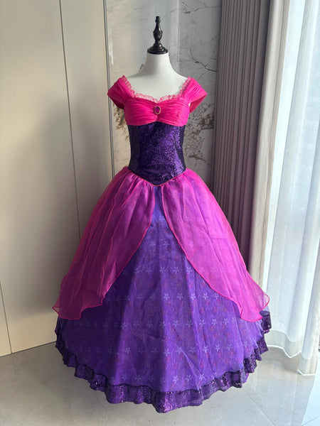 Alexa Final Dress Diamond Gown Castle Cosplay Costume