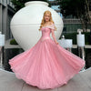 Pink Princess Costume Dress Aurora Ball Gown Sleeping Beauty Cosplay Women Adult Fairy Tale Birthday Party Dress Halloween Gown Custom Size