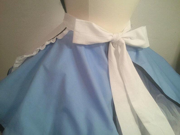 Alice in Wonderland Cosplay Costume Alice Apron Costume Halloween Girls