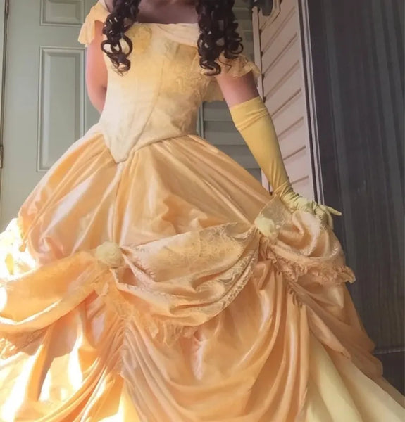 Belle Dress Belle Costume Adult from Beauty and the beast Costume