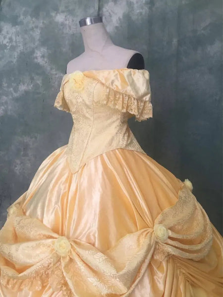 Belle Dress Belle Costume Adult from Beauty and the beast Costume