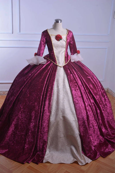 Christmas Belle Dress Beauty and the Beast Belle Christmas Costume Adult Dress