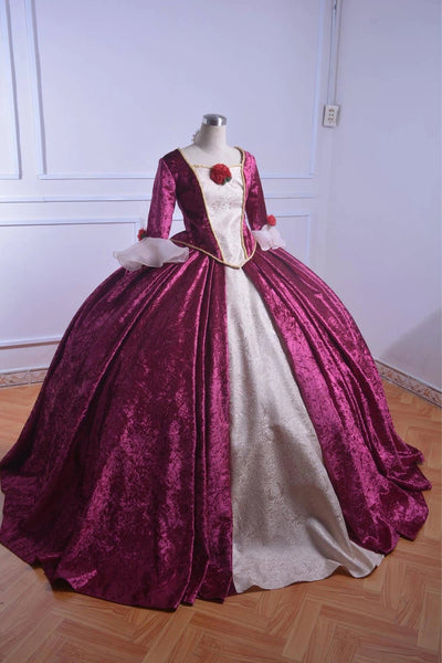 Christmas Belle Dress Beauty and the Beast Belle Christmas Costume Adult Dress