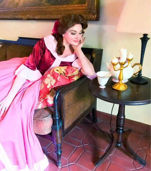 Winter Belle Dress with Cape Beauty and the Beast Belle Winter Adult Costume Cosplay