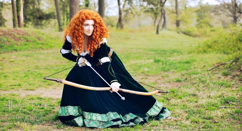 Merida Adult Dress, Merida Costume Adult Inspired, Merida Princess Cos ...