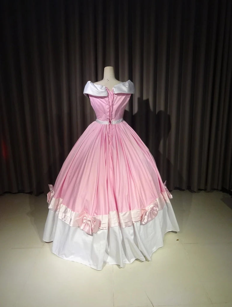 Cinderella Pink Dress Inspired Princess Inspired Cinderella Costume Ci – Mermaidcosplay