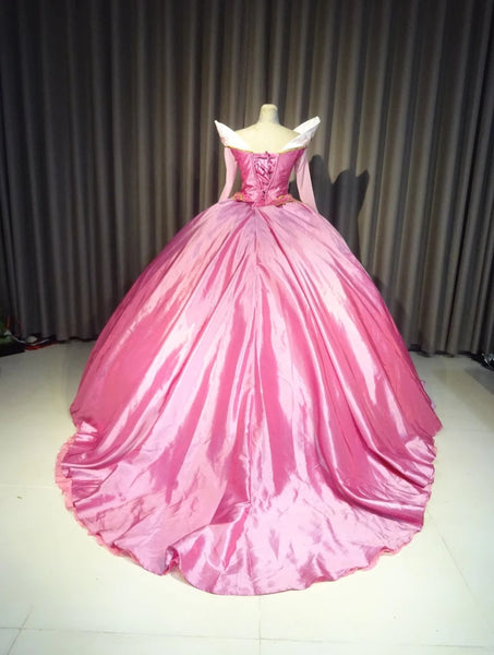 Pink Aurora Princess Adult costume Inspired Sleeping Beauty Costume Pink Color