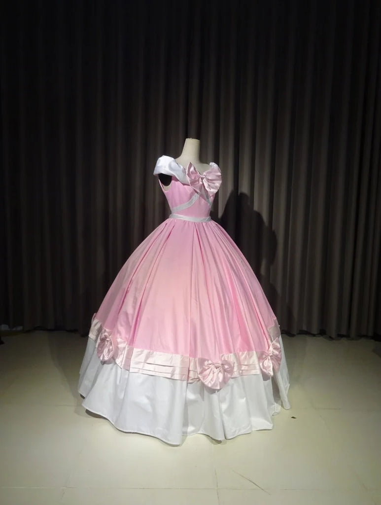cinderella pink dress cosplay Cinderella Pink Dress Inspired Princess Inspired Cinderella Costume Ci – Mermaidcosplay