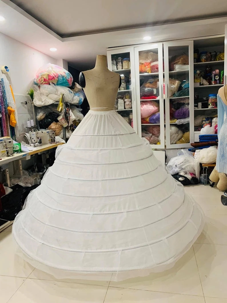 9 Hoop pettitcoat Crinoline hoop skirt Bridal