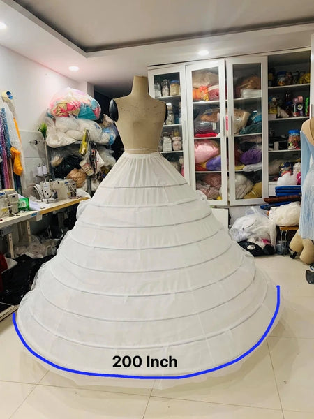 9 Hoop pettitcoat Crinoline hoop skirt Bridal