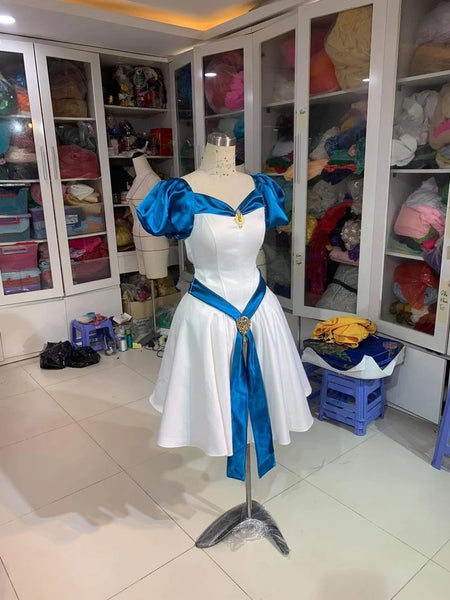 Swan Princess Dress - Odette Dress - Cosplay Dress - Short Dress