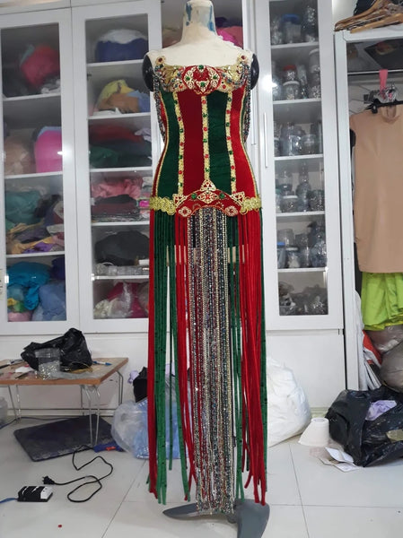 Slave Costume The Phantom of the Opera inspired Costume Cosplay Slave Girls Costume Halloween Costume