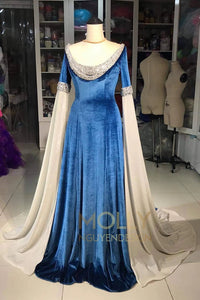 Arwen Blue Costume Cosplay Dress