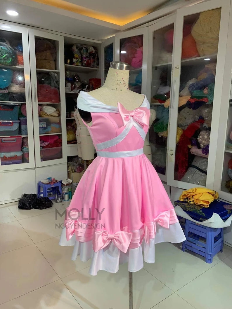 Cinderella pink Dress Cinderella dress Inspired dapper day – Mermaidcosplay
