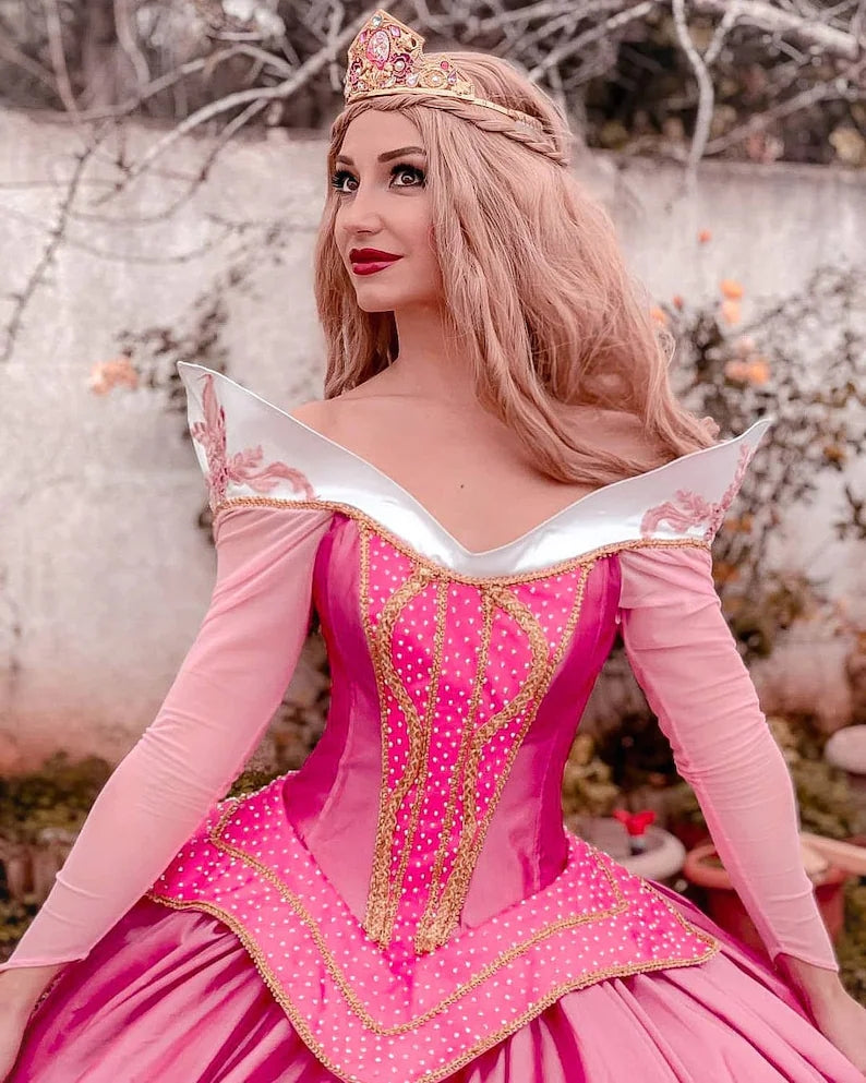 Sleeping beauty dress adult hotsell