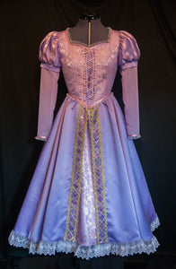 Princess Rapunzel Cosplay Costume Rapunzel cosplay dress Gown Ball adult Women Cosplay Costume