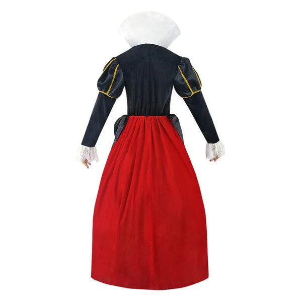 Women's Any sizes Queen of Hearts Alice Wonderland Red Queen cosplay Costume