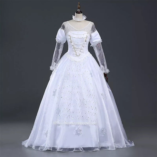 Alice in wonderland The White Queen Dress Cosplay dress Cosplay gown Women prom dress gown Party Dress Girls Cosplay Costume