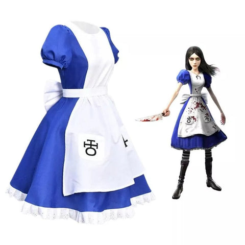 The Madness Returns Cosplay Costume Alice-Madness Returns Alice Cosplay Costume