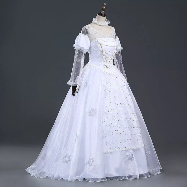 Alice in wonderland The White Queen Dress Cosplay dress Cosplay gown Women prom dress gown Party Dress Girls Cosplay Costume