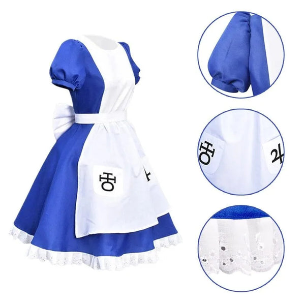 The Madness Returns Cosplay Costume Alice-Madness Returns Alice Cosplay Costume