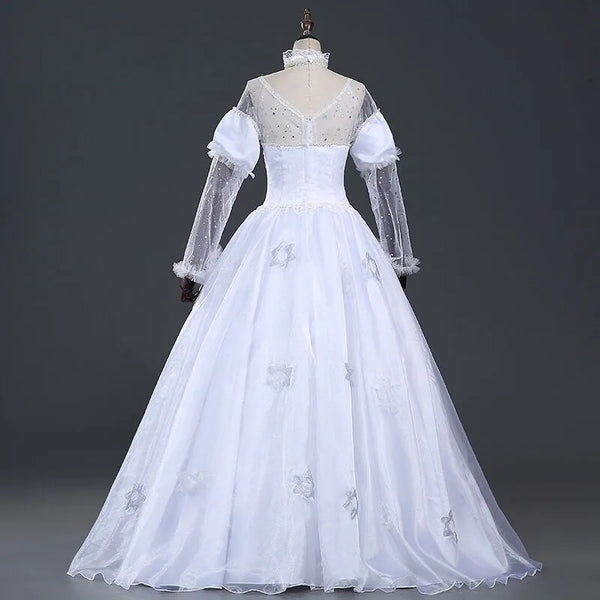 Alice in wonderland The White Queen Dress Cosplay dress Cosplay gown Women prom dress gown Party Dress Girls Cosplay Costume