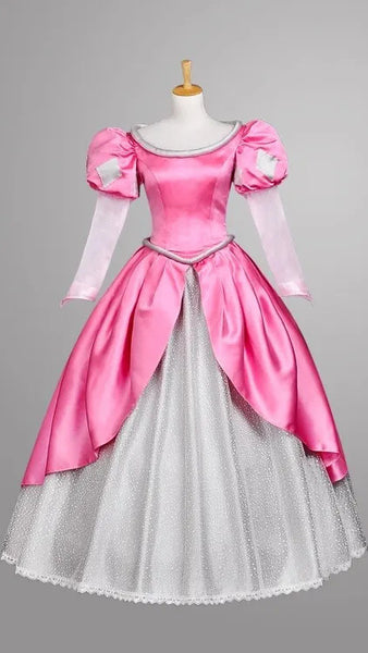 The Little Mermaid Ariel Cosplay Costume Ariel Pink costume Halloween Costume