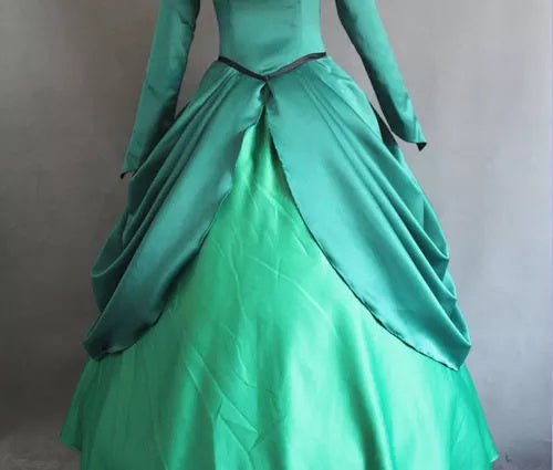 The Little Mermaid Ariel Cosplay Costume Ariel Green dress costume Women Halloween costume