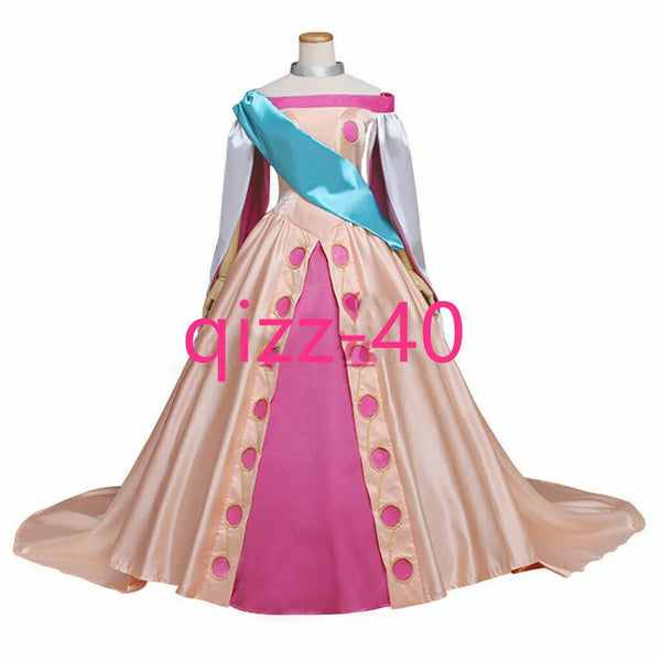 Anastasia cosplay costume Princess Anastasia Pink Ball Gown Costume