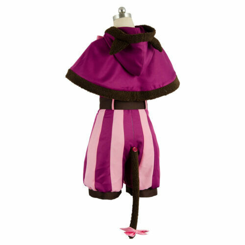 Alice in Wonderland Cheshire Cat Purple Suit Pants Cosplay Costume Dress