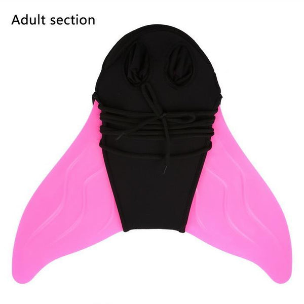 Swimming Monofin Fins Training Flipper Mermaid Swim Fin Foot Flipper Kids Adult