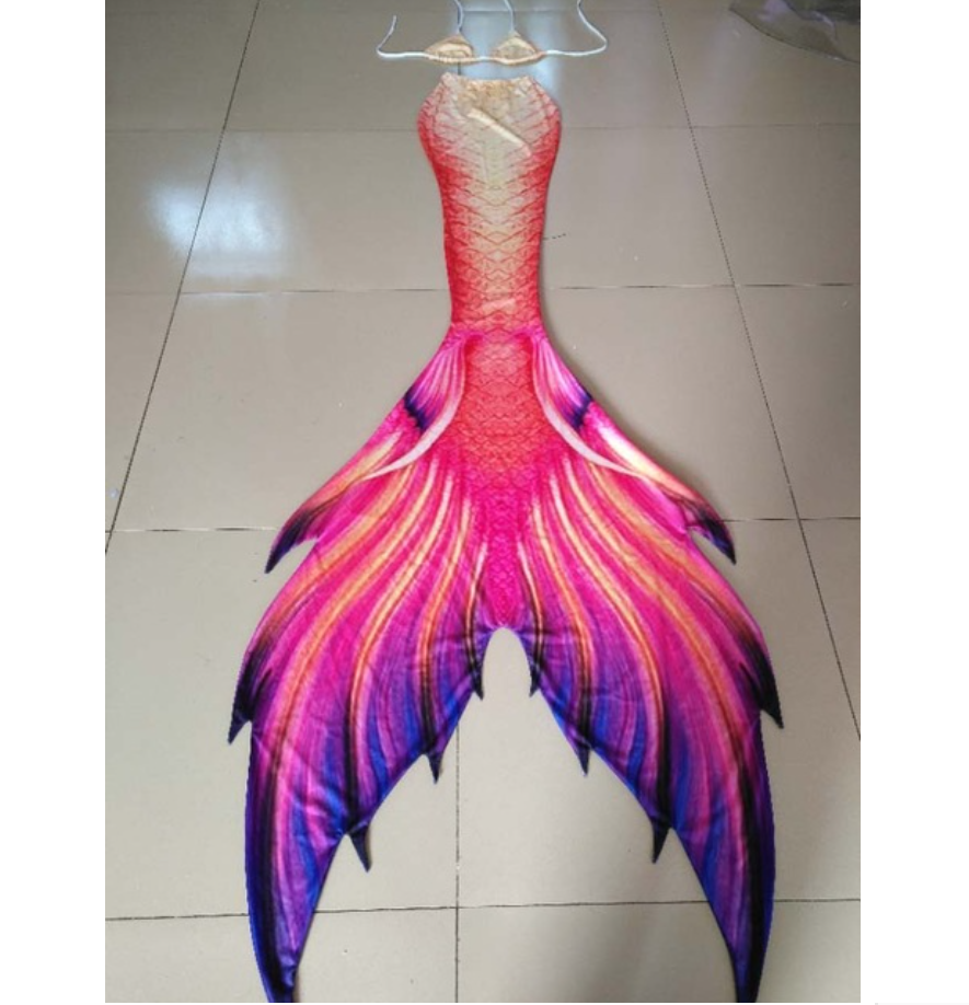 Pink Mythic Swimmable Mermaid Tails for Adults Women with Monofin