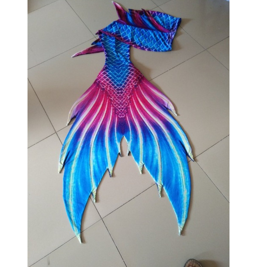 Blue Mythic Swimmable Mermaid Tails for Adults Women with Monofin
