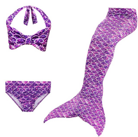 Cheap Mermaid Swim Tail for Girls Swimmable Swimwear Bikini I