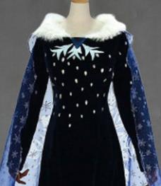 Elsa Winter Costume for Adult Frozen Elsa Cosplay Dress with Cape –  Mermaidcosplay