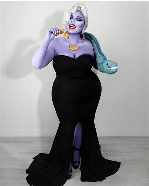 Plus Size Ursula Costume - Ursula Adult Costume inspired Little Mermaid