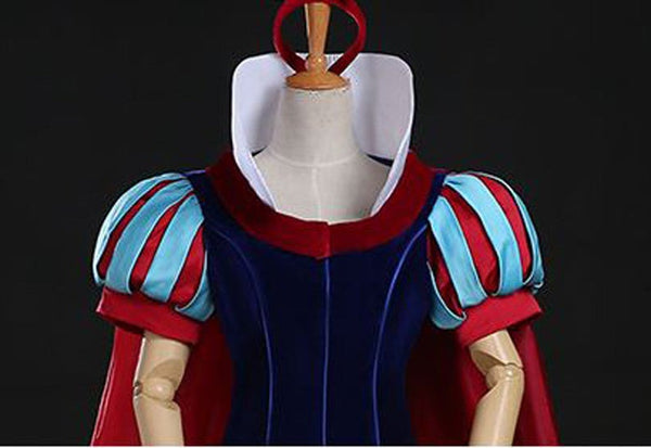Princess Snow White Costume Original Snow White Dress Classic Style With Cape
