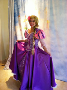 Adult Rapunzel Dress for Women, Rapunzel Tangled Dress